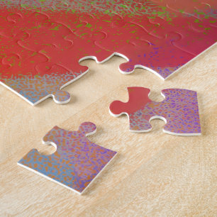 Grand cadeau de patience Puzzle de peinture abstra