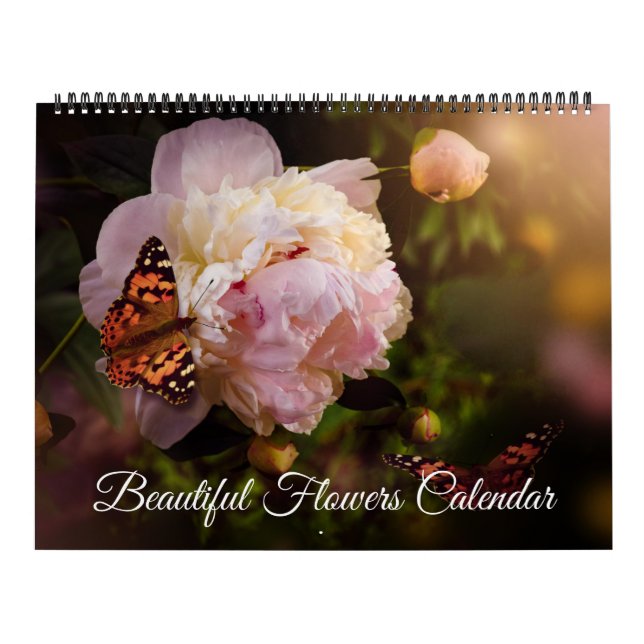 Grand calendrier de fleurs magnifiques (Protection)