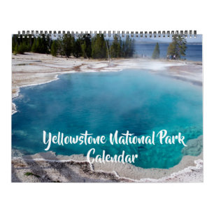 Grand calendrier du parc de Yellowstone
