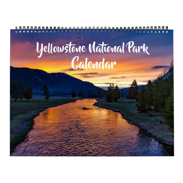 Grand calendrier du parc Yellowstone (Protection)