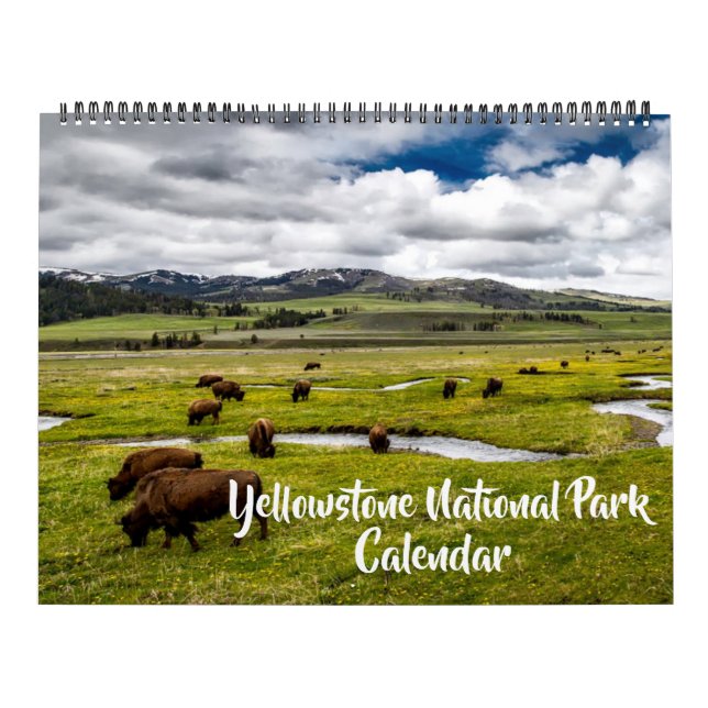 Grand calendrier du parc Yellowstone (Protection)