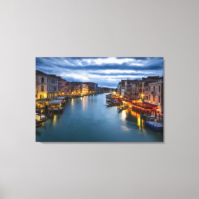 Grand Canal de Venise toile Imprimer (Recto)