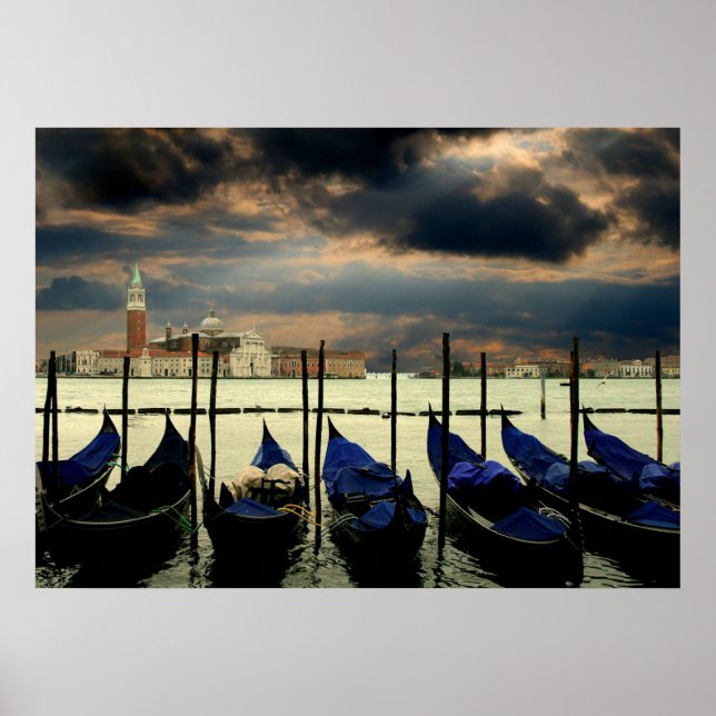Grand Canal in Venice photo poster (Devant)