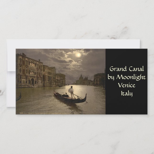 Grand Canal par Moonlight II, Venise, Italie (Devant)