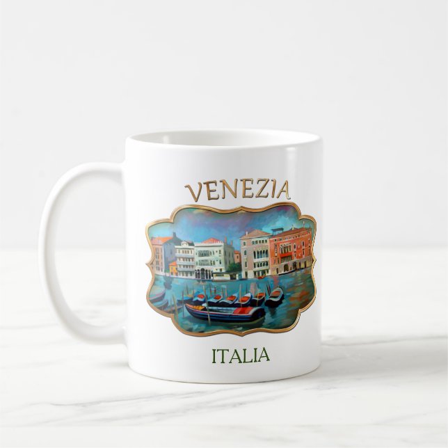 Grand Canal - Venise, Italie Café Mug (Gauche)