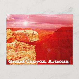 Grand Canyon Arizona Peint Desert carte postale ar