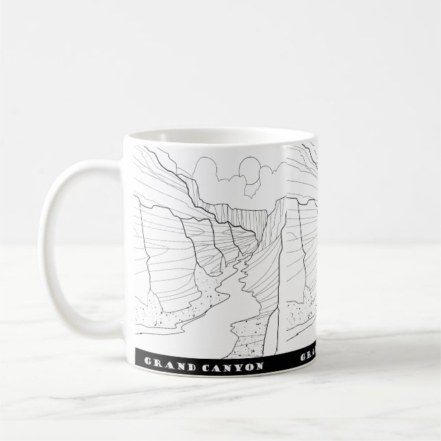 Grand Canyon Mug (Gauche)