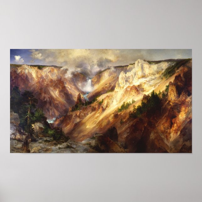 Grand Canyon of the Yellowstone Poster (Devant)