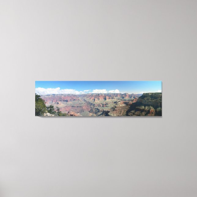 Grand Canyon Panoramique toile étirée Impression (Recto)