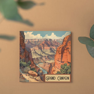 Grand Canyon Retro Design de voyage