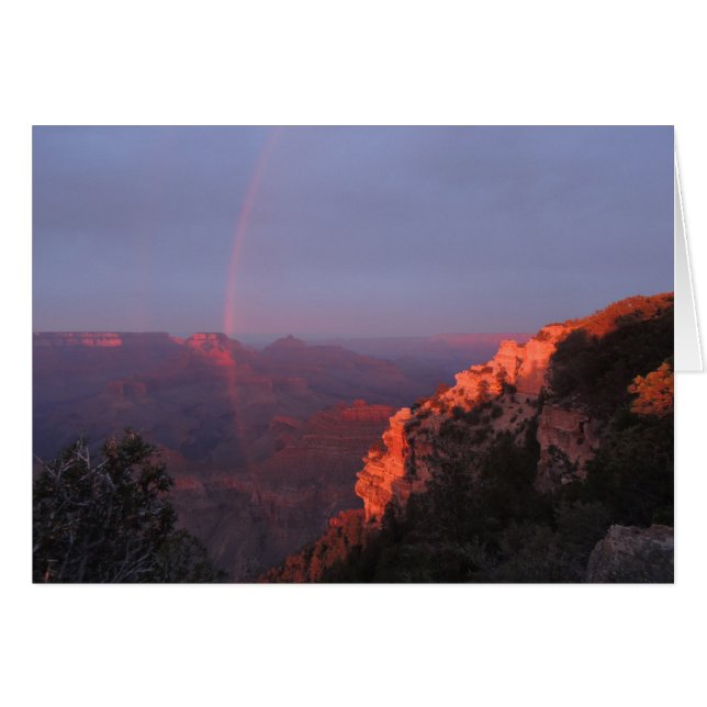 Grand Canyon Sunset Rainbow (Devant horizontal)