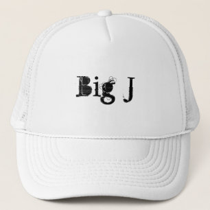 Grand casquette de camionneur de J