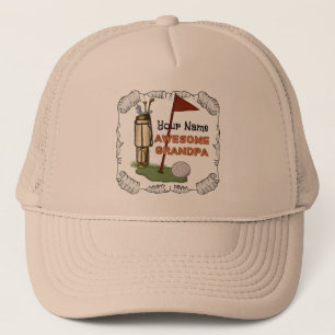 Grand casquette de golf Grand-pa