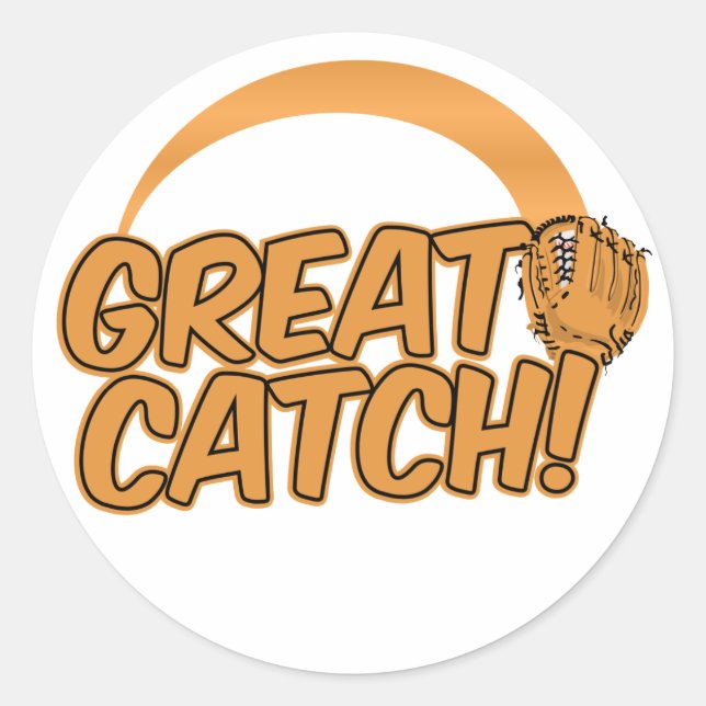 GRAND CATCH! autocollants personnalisés (Devant)