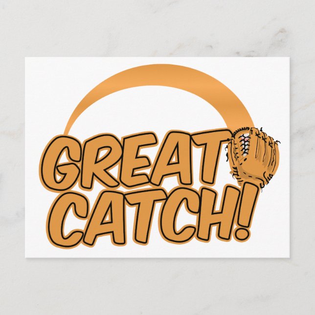 GRAND CATCH! carte postale (Devant)