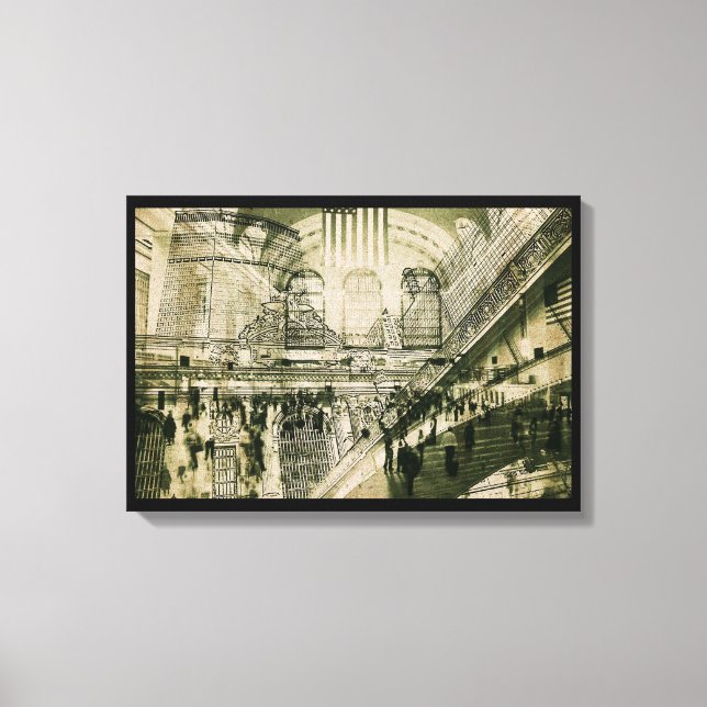 Grand Central Station, NYC, impression de toile (Recto)