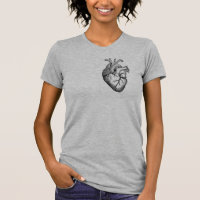Grand Coeur anatomique Heather Grey T-shirt