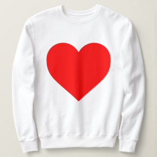 GRAND COEUR sweatshirt blanche