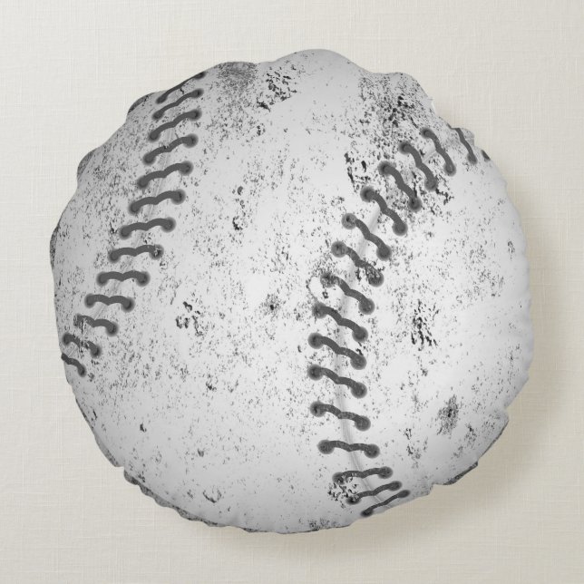 Grand Coussin de Baseball Grunge (Dos)