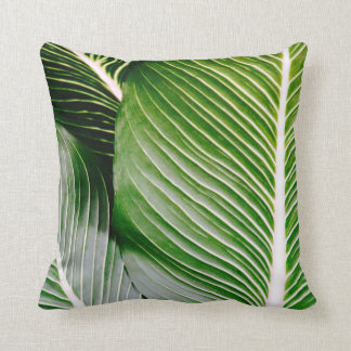 Grand coussin de feuille