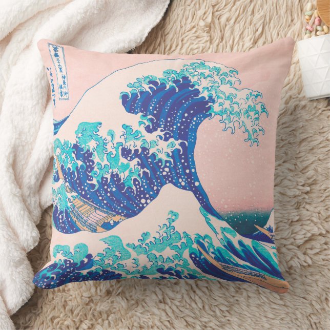 Grand Coussin de Jet Vintage Ocean Wave (Couverture)