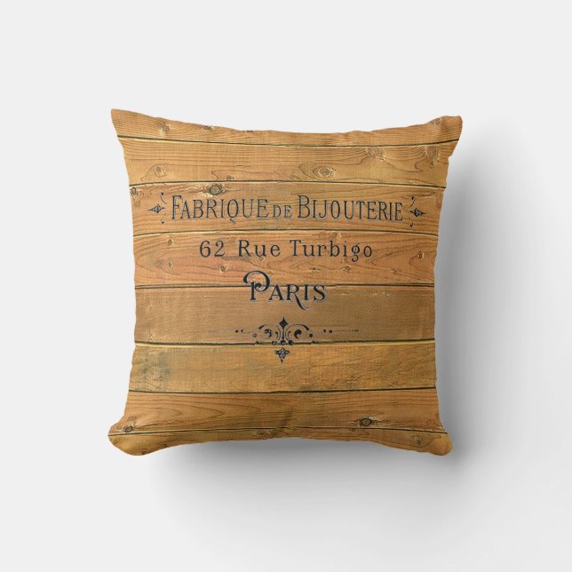 Grand Coussin Fabrique De Paris ! (Recto)
