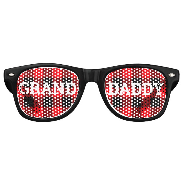 GRAND DADDY rétro Shades / Fun Party Lunettes de s (Devant)
