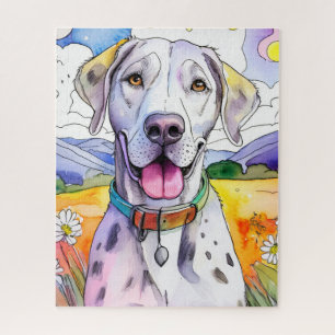 Grand Dane Chien Jigsaw Puzzle