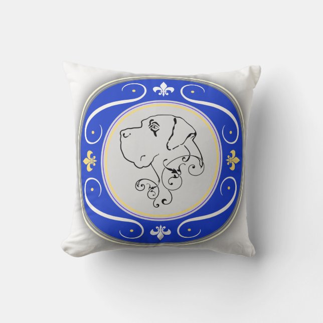 Grand Danois Coussin (Recto)