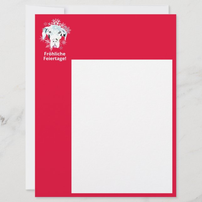 Grand Danois d'hiver (Devant)