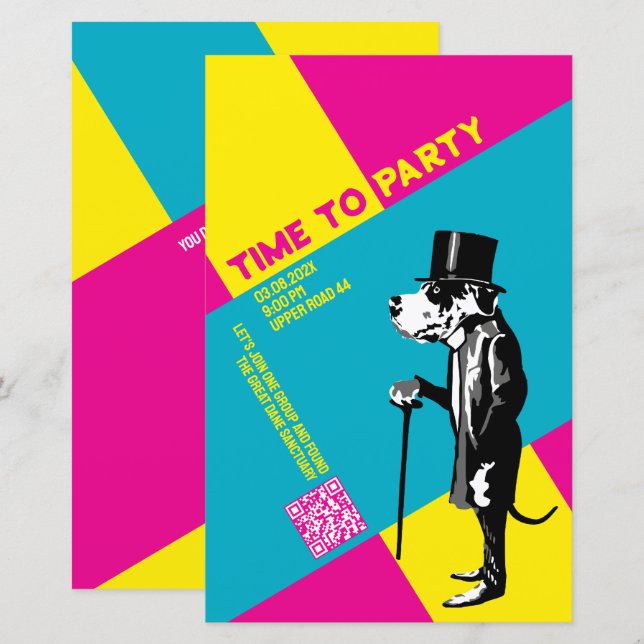 Grand Danois "Mister Dandy" (Devant / Derrière)