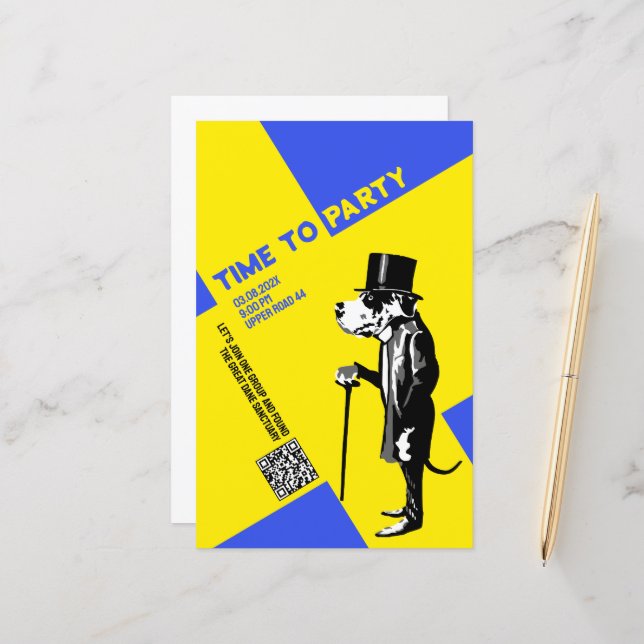 Grand Danois "Mister Dandy" (Devant/Arrière en situation)