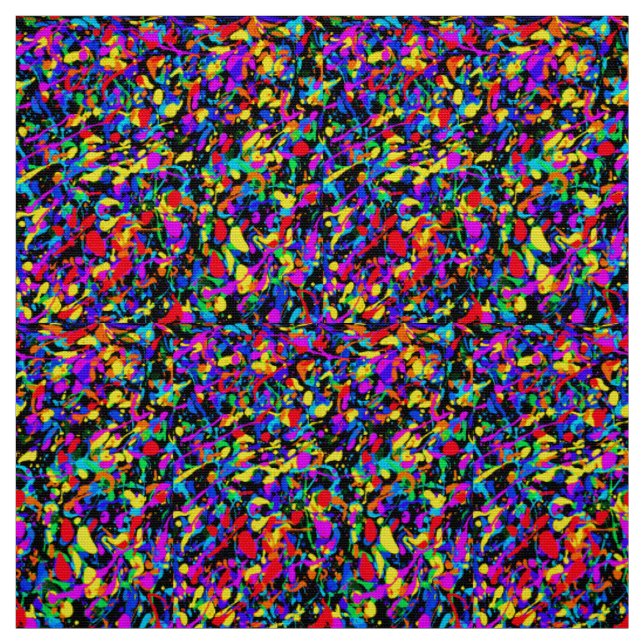 Grand éclaboussement - Tissu en trame de polyester (Échantillon)