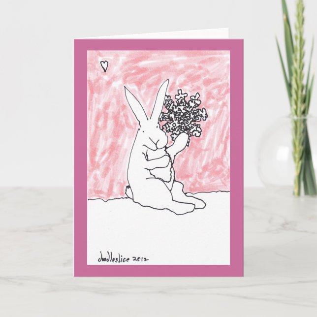 Grand flocon de neige - carte de voeux (Devant)