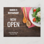 Grand Flyer d'ouverture du restaurant<br><div class="desc">Circulaire promotionnelle du restaurant. Customisez-le avec votre propre texte et faites passer le mot.</div>