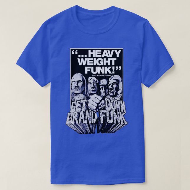 GRAND FUNK RAILROAD Classic TShirt (Design devant)