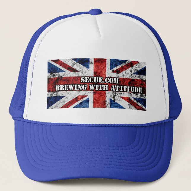 Grand grand casquette de camionneur de Secue (Devant)