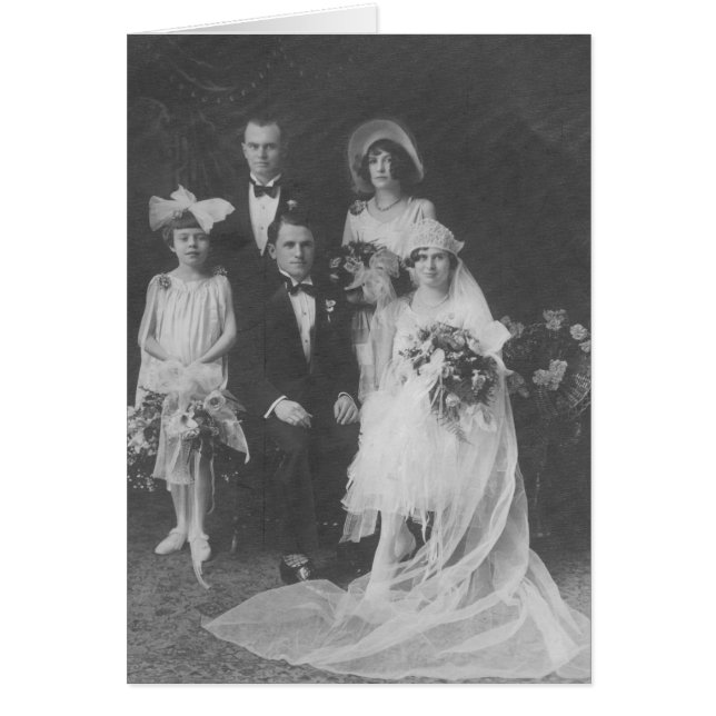Grand grand grand-parents mariage (Devant)