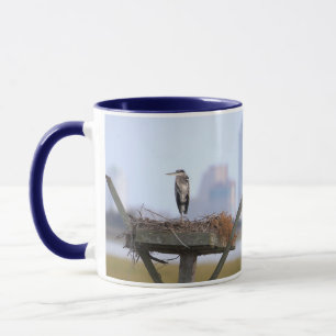 Grand Héron Bleu Mug