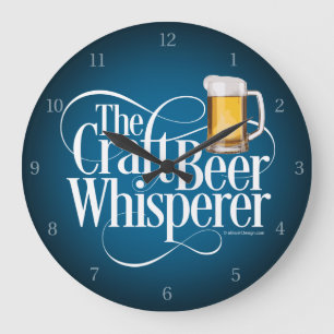 Grand Horloge du Chuchoteur de Bière Artisanale