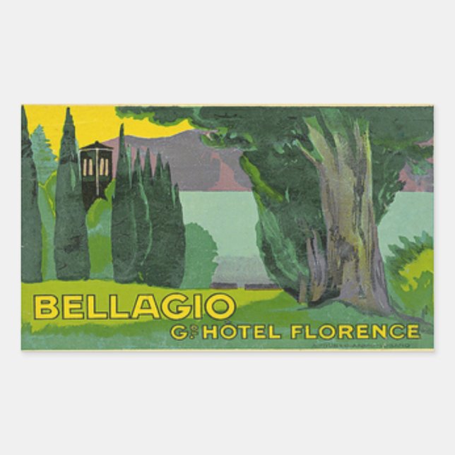 Grand Hotel Florence Sticker rectangulaire (Devant)