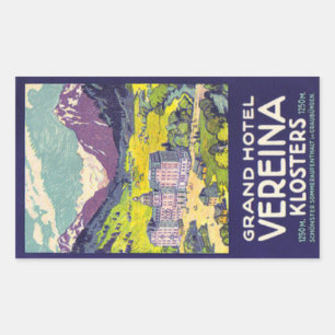 Grand Hotel Veriena Sticker rectangulaire