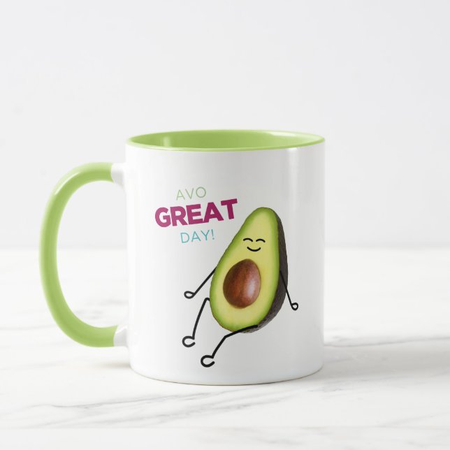 Grand jour d'Avo Mug (Gauche)