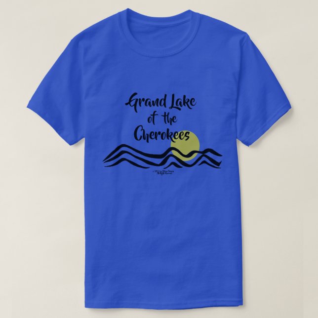 Grand Lac des Cherokees T-shirt (Design devant)