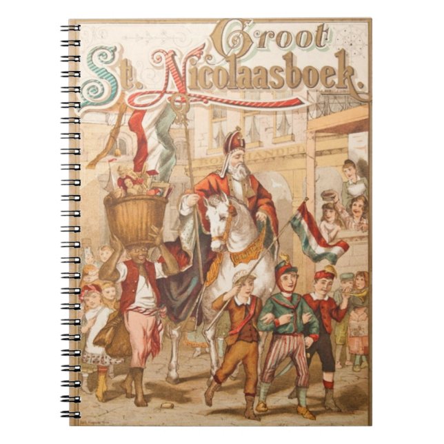 Grand livre de cru de Sinterklaas de Néerlandais (Devant)