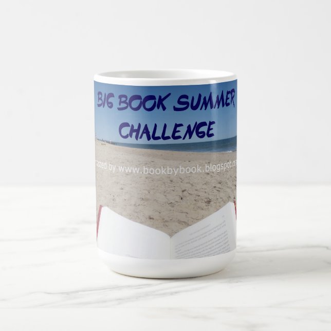 Grand livre Été Grand 15 oz Mug (Centre)