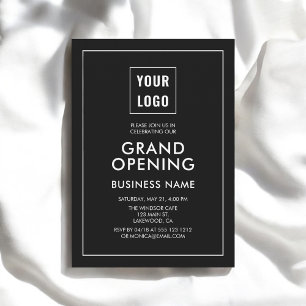 Grand Logo d'ouverture Invitation professionnelle