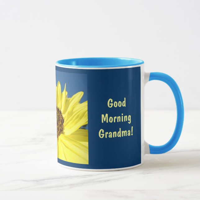 Grand-maman bonjour d'AMOUR ! Cadeaux de tasse de (Droite)