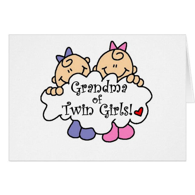 Grand-maman des filles jumelles (Devant horizontal)