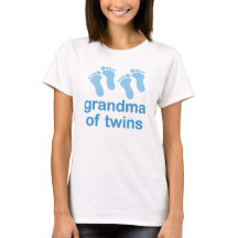 Grand-maman du T-shirt des femmes de jumeaux